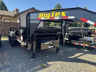 2025 Big Tex Trailers 14GX 14GX-14 7x14 Gooseneck Dump Trailer   - Photo 1 - Olympia, WA 98501
