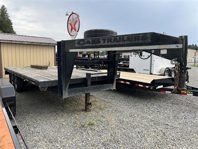 2007 C&B Trailers 14K Flatbed Gooseneck Trailer   - Photo 2 - Olympia, WA 98501