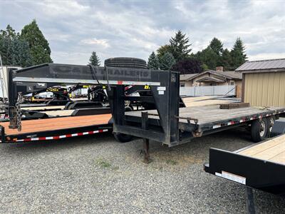 2007 C&B Trailers 14K Flatbed Gooseneck Trailer   - Photo 1 - Olympia, WA 98501