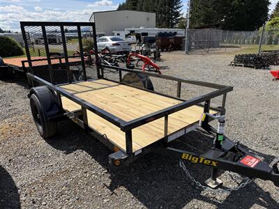 2026 Big Tex Trailers 30SA-10 5X10 Utility Trailer w/Ramp   - Photo 2 - Olympia, WA 98501