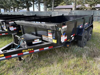 2026 Big Tex Trailers 14LP-12 7x12 14K Dump Trailer w/Ramps & Tarp   - Photo 1 - Olympia, WA 98501