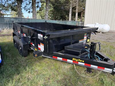 2026 Big Tex Trailers 14LP-12 7x12 14K Dump Trailer w/Ramps & Tarp   - Photo 2 - Olympia, WA 98501