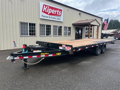 2026 Big Tex Trailers 14OT-22 8x22 14K Over/Axle Tilt Flatbed - Photo 1 - Olympia, WA 98501