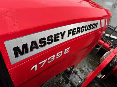 2018 MASSEY FERGUSON 1739E COMPACT TRACTOR  LOADER   - Photo 7 - Olympia, WA 98501