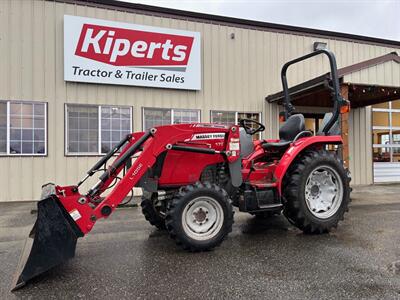 2018 MASSEY FERGUSON 1739E COMPACT TRACTOR  LOADER   - Photo 1 - Olympia, WA 98501
