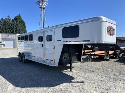 2025 Logan Coach Bullseye GN 4H Horse Trailer   - Photo 1 - Olympia, WA 98501