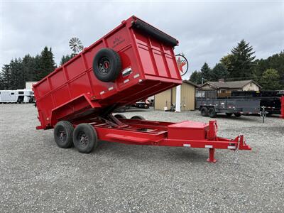 2027 Snake River Trailer 7X14 14K Dump w/Contractor Package & 4' Sides - Photo 1 - Olympia, WA 98501