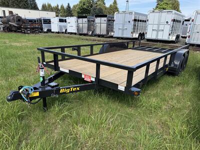 2026 Big Tex Trailers 70PI-18 8x18 7K Square Tube Utility w/Ramps - Photo 1 - Olympia, WA 98501