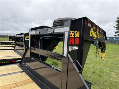 2026 Big Tex Trailers 22GN-40D5A 23.9K 35+5 Flatbed Gooseneck w/Mega Ram   - Photo 5 - Olympia, WA 98501