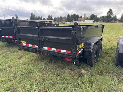 2026 Big Tex Trailers 10LX-12C2A-BK 12' 7x12 10K Dump Trailer w/Ramps - Photo 3 - Olympia, WA 98501