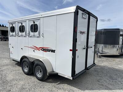 2025 Logan Coach Crossfire BP 3H Horse Trailer   - Photo 9 - Olympia, WA 98501