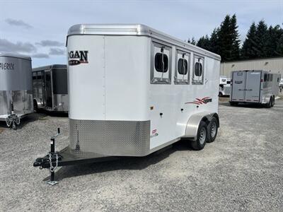 2025 Logan Coach Crossfire BP 3H Horse Trailer   - Photo 1 - Olympia, WA 98501