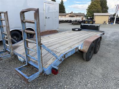 1994 Roae 16' Flatbed w/Ramps & Tool Box   - Photo 3 - Olympia, WA 98501