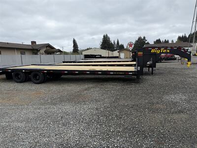 2026 Big Tex Trailers 22GN-30D5A 22K 25+5 Flatbed GN Trailer w/Mega Ramp   - Photo 2 - Olympia, WA 98501