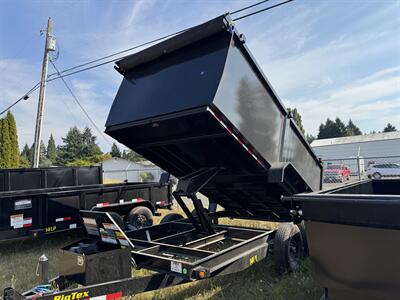 2026 Big Tex Trailers 14LX-14C4A-BK 7x14 14K Dump Trailer 4' Sides, Ramp   - Photo 5 - Olympia, WA 98501