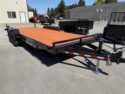 2026 Iron Eagle Trailers 7x20 14K Flatbed Trailer w/Ramps - Photo 2 - Olympia, WA 98501