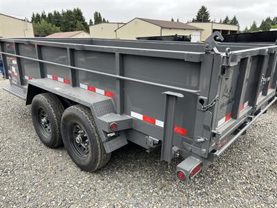 2026 Snake River Trailer 7x14 14K Contractor Dump w/26 " Sides - Photo 3 - Olympia, WA 98501