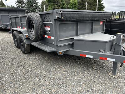 2026 Snake River Trailer 7x14 14K Contractor Dump w/26 " Sides - Photo 2 - Olympia, WA 98501