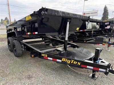 2026 Big Tex Trailers 14TD-14 7x14 15.4K Dump Trailer w/Tarp & Ramps - Photo 1 - Olympia, WA 98501