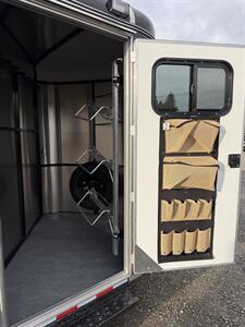 2026 Maverick Trailers 2-Horse High Side w/Full Rear Door   - Photo 3 - Olympia, WA 98501