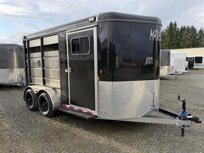 2026 Maverick Trailers 2-Horse High Side w/Full Rear Door   - Photo 2 - Olympia, WA 98501