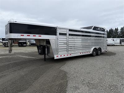 2027 4 Star Trailers 24' Show Cattle Trailer w/Ramps & Hydraulic Jack   - Photo 10 - Olympia, WA 98501