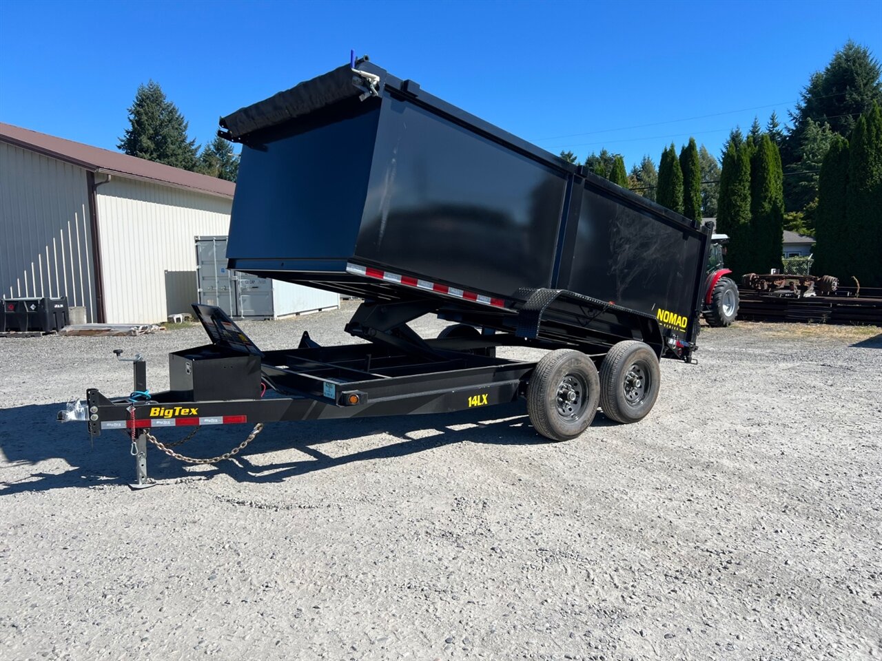 2026 Big Tex Trailers 14LX 14LX-14 7x14 14K Dump Trailer w/4' Sides   - Photo 7 - Olympia, WA 98501