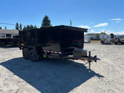 2026 Big Tex Trailers 14LX 14LX-14 7x14 14K Dump Trailer w/4' Sides   - Photo 1 - Olympia, WA 98501