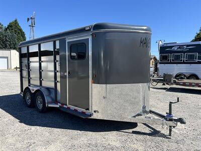 2026 Maverick Trailers HS Steel 3 Horse 17' Horse Trailer   - Photo 1 - Olympia, WA 98501