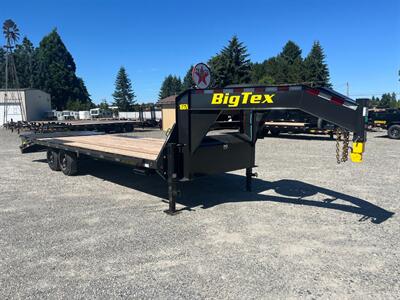 2026 Big Tex Trailers 16GN-25D5A 20+5 GN Flatbed Trailer w/Mega Ramps - Photo 2 - Olympia, WA 98501