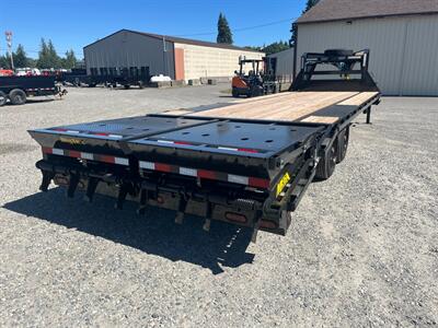2026 Big Tex Trailers 16GN-25D5A 20+5 GN Flatbed Trailer w/Mega Ramps - Photo 10 - Olympia, WA 98501