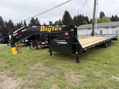 2026 Big Tex Trailers 16GN-25D5A 20+5 GN Flatbed Trailer w/Mega Ramps - Photo 1 - Olympia, WA 98501