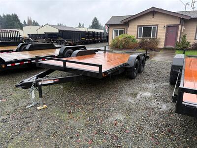 2026 Iron Eagle Trailers 7X14 7K GVWR Flatbed W/ Ramps And Stabilizer Jacks   - Photo 4 - Olympia, WA 98501