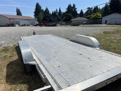 2022 Featherlite 3182 Aluminum 7x18 Flatbed Trailer w/Ramps - Photo 3 - Olympia, WA 98501