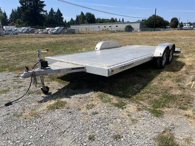 2022 Featherlite 3182 Aluminum 7x18 Flatbed Trailer w/Ramps - Photo 1 - Olympia, WA 98501