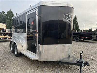 2025 Logan Coach Bullseye BP 2H Horse Trailer   - Photo 2 - Olympia, WA 98501