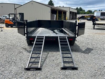 2026 Big Tex Trailers 14LP-14 7x14 14K Dump Trailer w/Tarp & Ramps   - Photo 3 - Olympia, WA 98501
