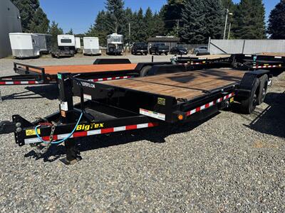 2025 Big Tex Trailers 16TL-20BK 7X16+4 Tilt Flatbed Trailer   - Photo 1 - Olympia, WA 98501