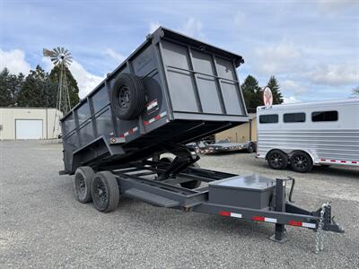 2027 Snake River Trailer 7x14 14K Contractor Dump w/4' Sides   - Photo 1 - Olympia, WA 98501