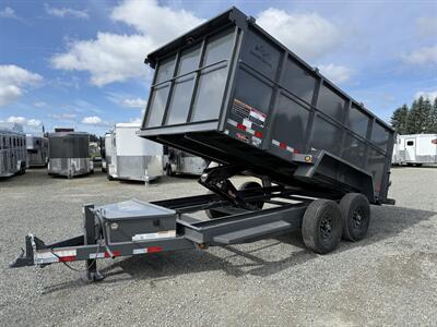 2027 Snake River Trailer 7x14 14K Contractor Dump w/4' Sides   - Photo 4 - Olympia, WA 98501