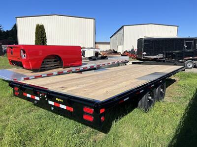 2025 Big Tex Trailers 14OA 14OA-20 Over Axle Flatbed Trailer   - Photo 2 - Olympia, WA 98501