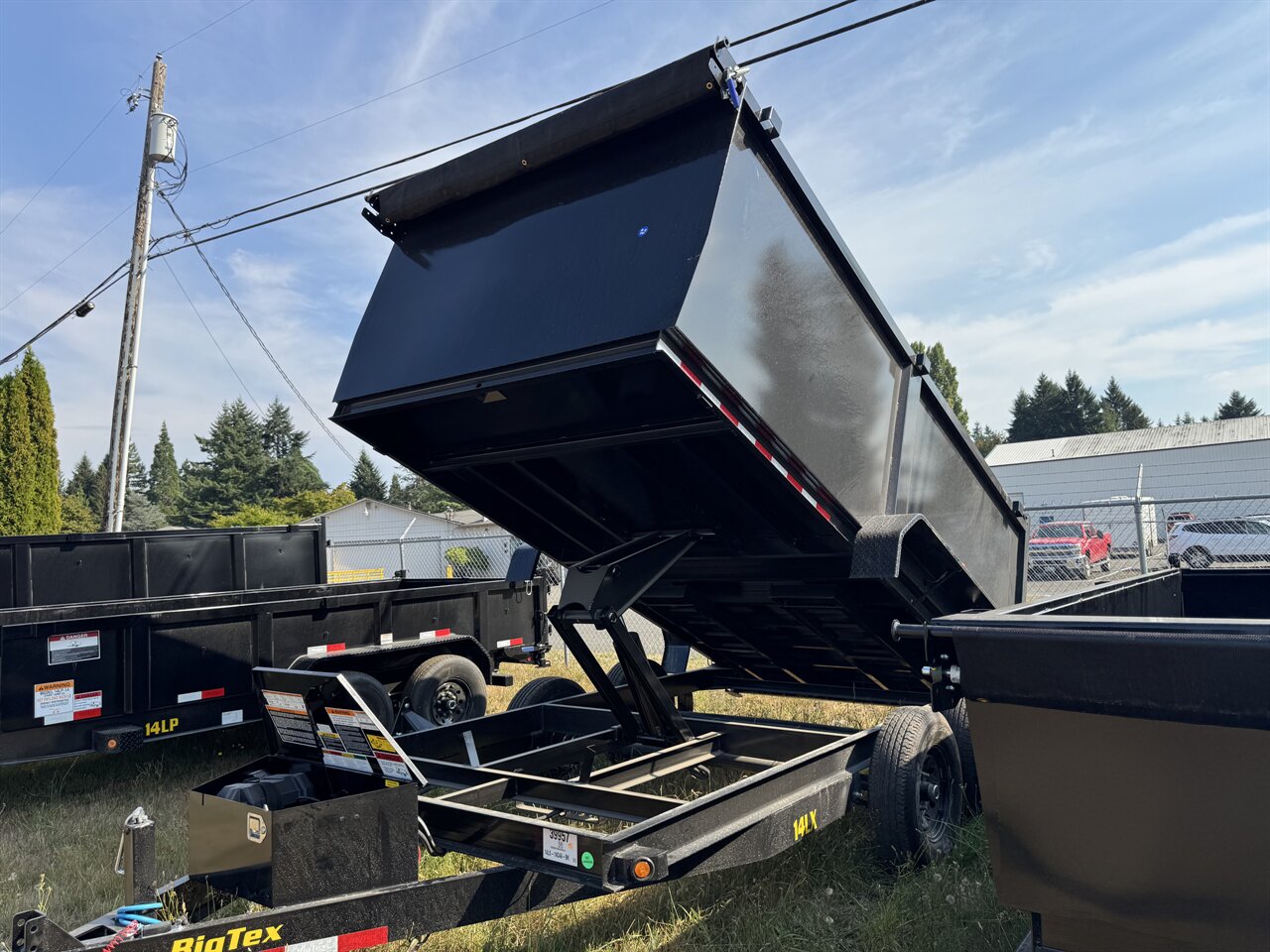 2026 Big Tex Trailers 14LX 14LX-14 7x14 14K Dump Trailer w/4' Sides   - Photo 2 - Olympia, WA 98501