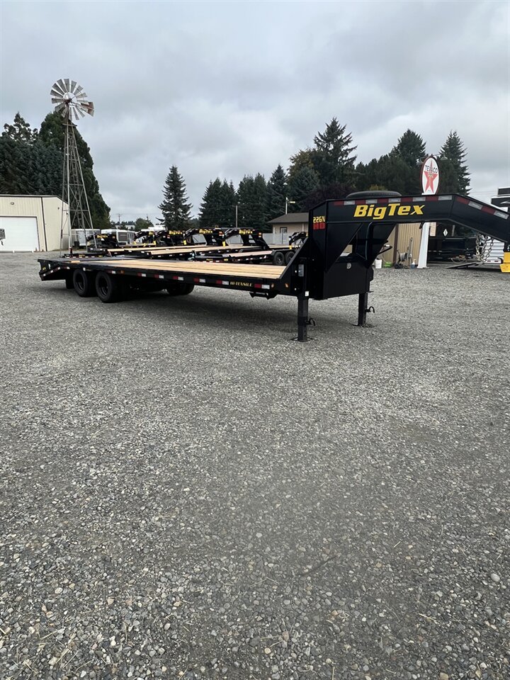 2026 Big Tex Trailers 22GN-30D5A 22K 25+5 Flatbed GN Trailer w/Mega Ramp   - Photo 5 - Olympia, WA 98501