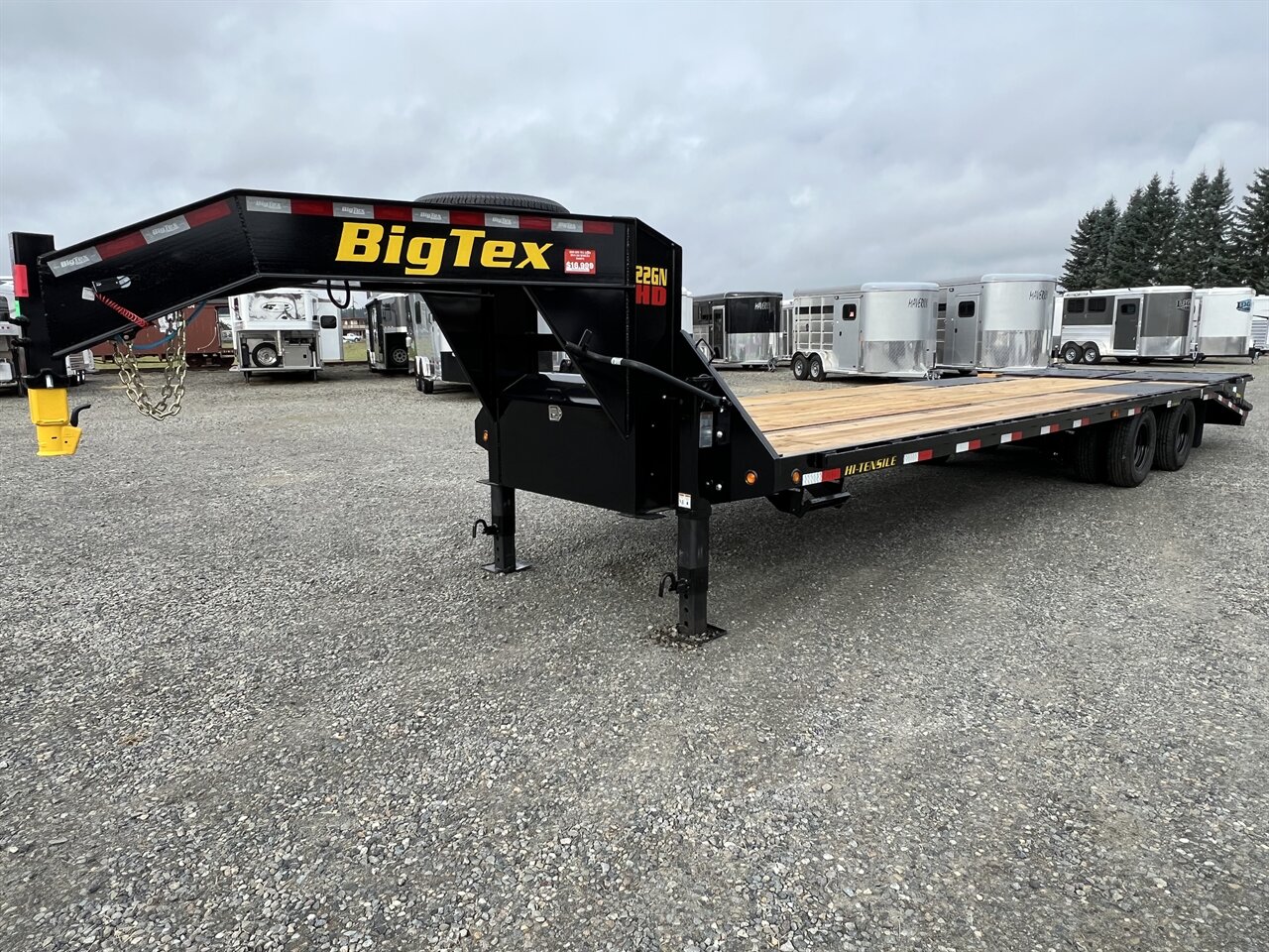 2026 Big Tex Trailers 22GN-30D5A 22K 25+5 Flatbed GN Trailer w/Mega Ramp   - Photo 3 - Olympia, WA 98501
