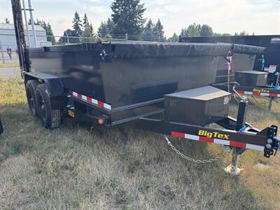 2026 Big Tex Trailers 10LX-12C2A-BK 12' 7x12 10K Dump Trailer w/Ramps   - Photo 9 - Olympia, WA 98501