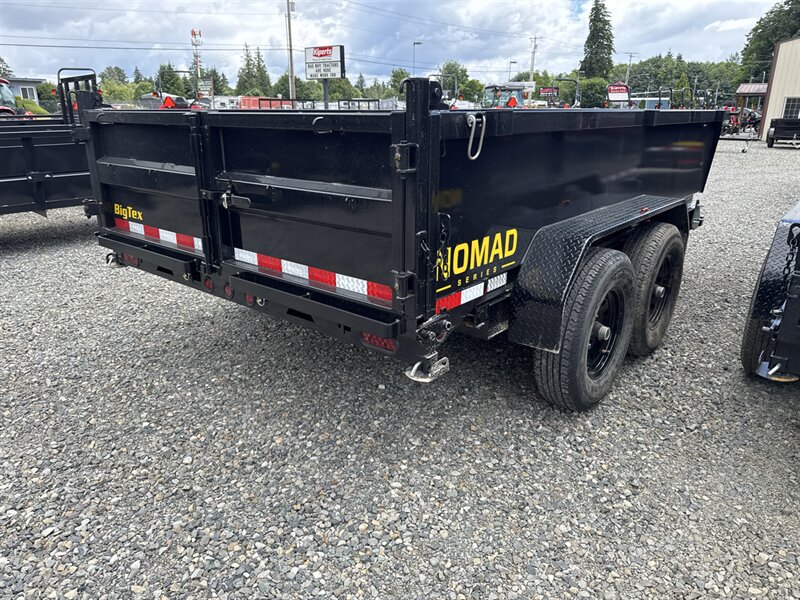 2027 Big Tex Trailers 10LX-12C2A-BK 12' 7x12 10K Dump Trailer w/Ramps  