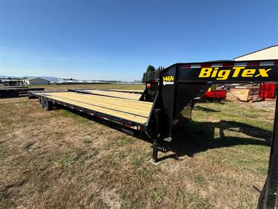 2026 Big Tex Trailers 14GN 30+5 Flatbed Gooseneck Trailer w/Mega Ramps   - Photo 1 - Olympia, WA 98501