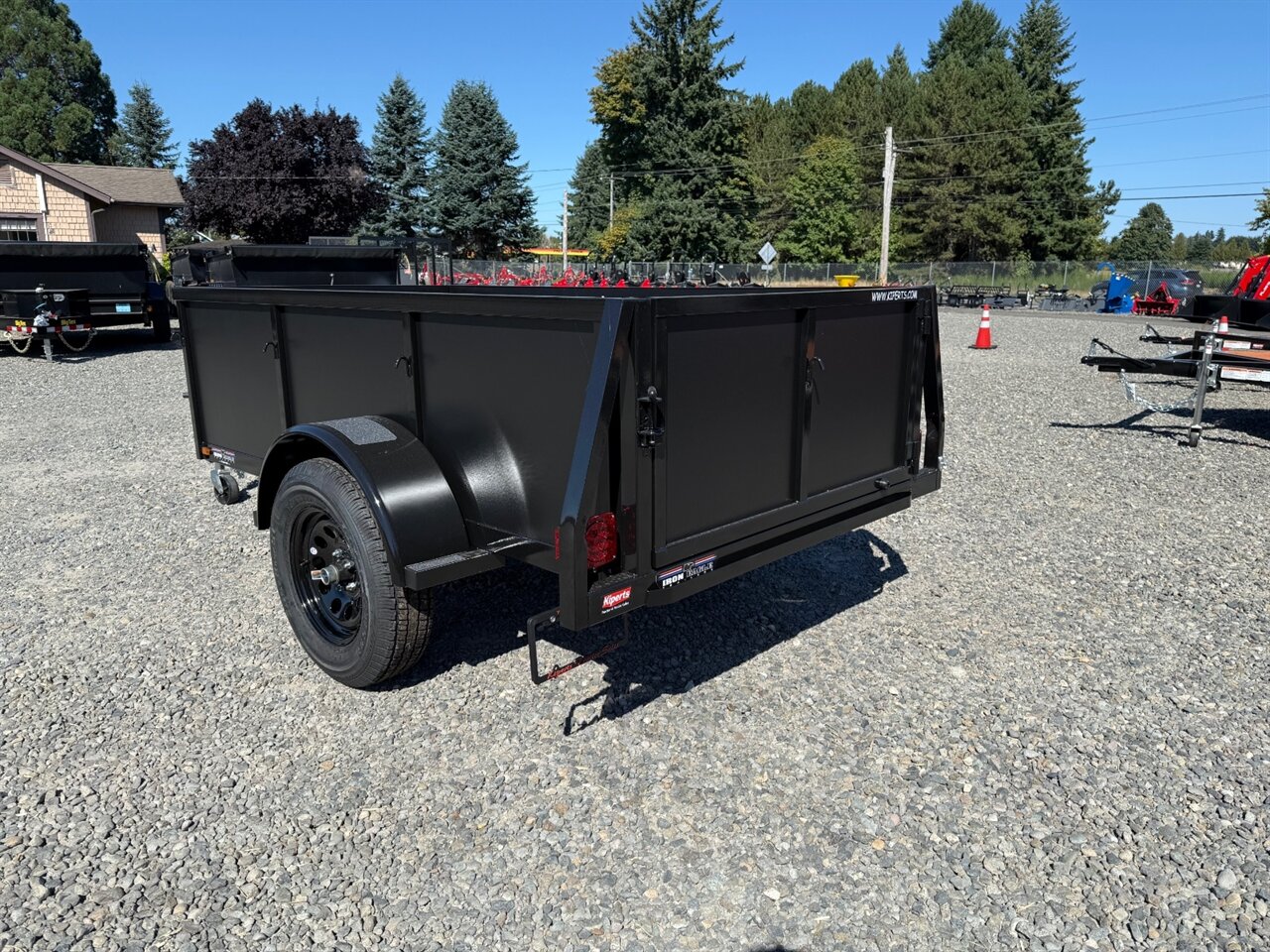 2025 Iron Eagle Trailers Voyager 4x8x2 Utility Trailer   - Photo 3 - Olympia, WA 98501