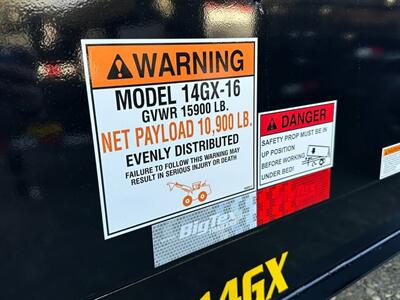 2026 Big Tex Trailers 14GX GOOSENECK 7X16 15.9K DUMP TRAILER   - Photo 2 - Olympia, WA 98501