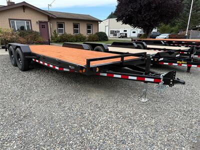 2025 Iron Eagle Trailers 7x20 14K Flatbed Trailer w/Stabilizer Jacks   - Photo 1 - Olympia, WA 98501